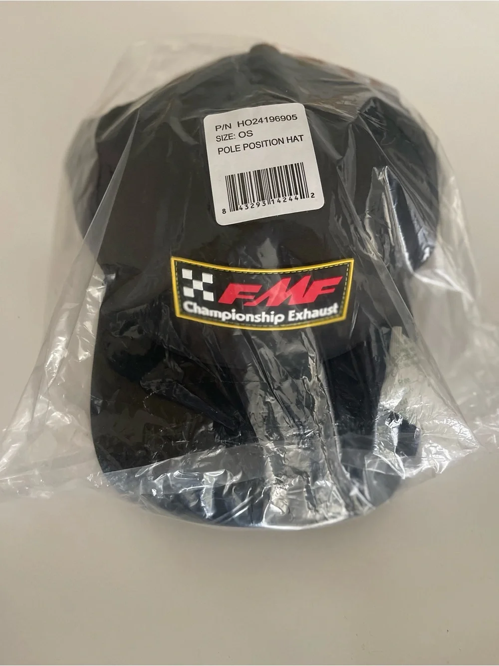 FMF Championship Exhaust Black Pole Position Hat